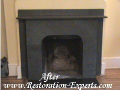 Marble Fireplaces Restoration, Marble Fireplace Claening, Marble Fireplace Polishing ,Baltimore, Maryland,Washington  DC, Virginia After  # M FR  4