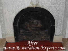Marble Fireplaces Restoration, Marble Fireplace Claening, Marble Fireplace Polishing  Baltimore, Maryland,Washington  DC, Virginia  After  # M FR  1